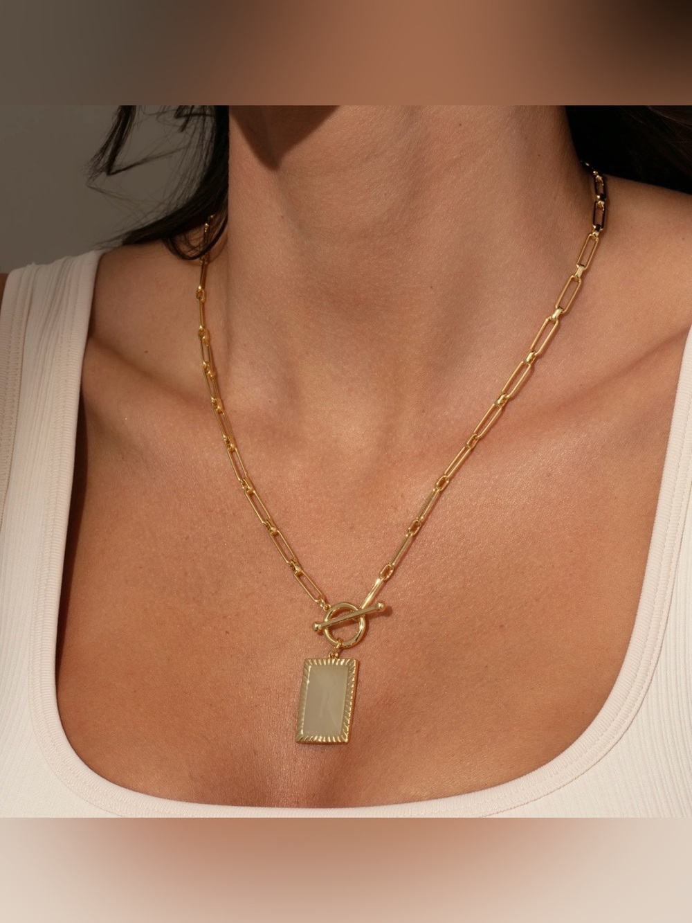 NEW Uncommon James Gold Glorious Pendant Necklace